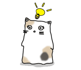 Fatty cat Buchiko sticker #6316915