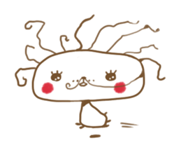 HairLion by owabird sticker #6316960