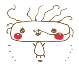 HairLion by owabird sticker #6316962