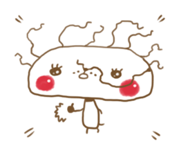 HairLion by owabird sticker #6316969