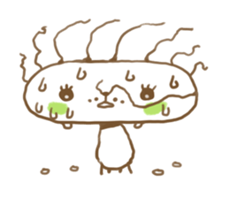 HairLion by owabird sticker #6316977