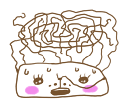 HairLion by owabird sticker #6316979