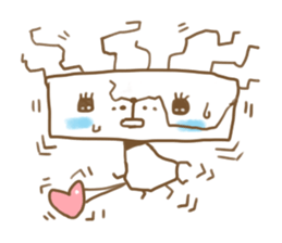 HairLion by owabird sticker #6316980