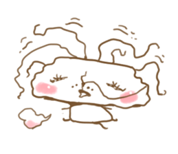 HairLion by owabird sticker #6316981