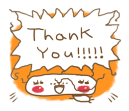 HairLion by owabird sticker #6316984