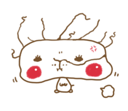 HairLion by owabird sticker #6316990