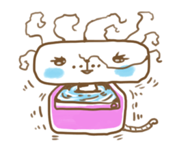 HairLion by owabird sticker #6316995