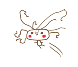 HairLion by owabird sticker #6316997