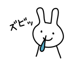 The Sound rabbit sticker #6317120