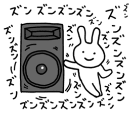 The Sound rabbit sticker #6317130