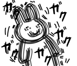 The Sound rabbit sticker #6317134