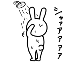 The Sound rabbit sticker #6317136