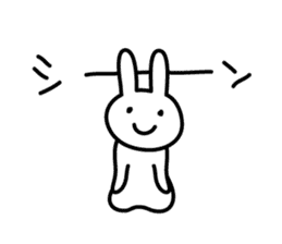 The Sound rabbit sticker #6317144