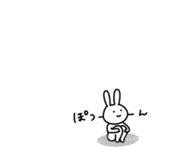The Sound rabbit sticker #6317149
