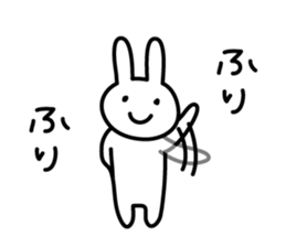 The Sound rabbit sticker #6317150