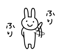 The Sound rabbit sticker #6317150