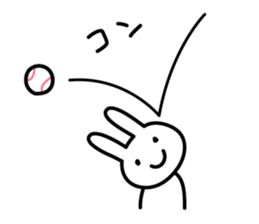 The Sound rabbit sticker #6317158