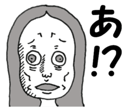 Japanese old-fashioned beautiful woman sticker #6317171