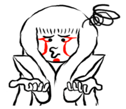 False KABUKI sticker #6317244