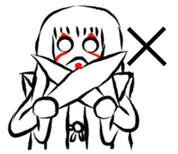 False KABUKI sticker #6317270