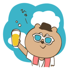 Music Festival Bear sticker #6317297