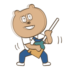 Music Festival Bear sticker #6317314