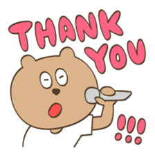 Music Festival Bear sticker #6317315