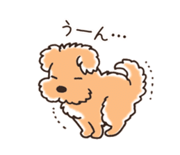 Gesture of dog Sticker sticker #6317440