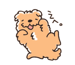 Gesture of dog Sticker sticker #6317469