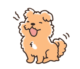 Gesture of dog Sticker sticker #6317472