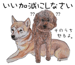 Favorite parts of SHIBAINU4 sticker #6317532