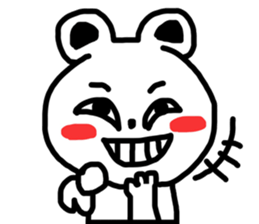 Small bear Lovers sticker #6317584