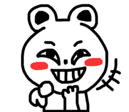 Small bear Lovers sticker #6317584