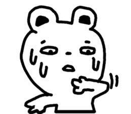 Small bear Lovers sticker #6317585