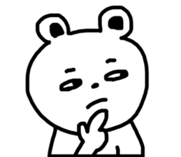 Small bear Lovers sticker #6317586