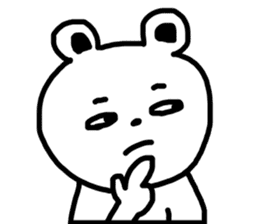 Small bear Lovers sticker #6317586