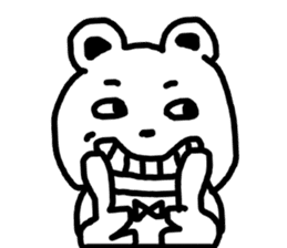 Small bear Lovers sticker #6317587