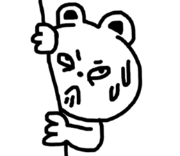 Small bear Lovers sticker #6317588