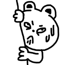 Small bear Lovers sticker #6317588