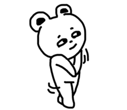 Small bear Lovers sticker #6317591