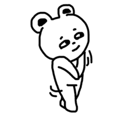 Small bear Lovers sticker #6317591