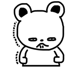 Small bear Lovers sticker #6317596