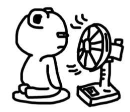 Small bear Lovers sticker #6317597