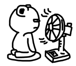 Small bear Lovers sticker #6317597