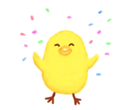 Chicken Joy in working day sticker #6318095