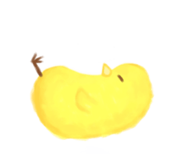 Chicken Joy in working day sticker #6318102