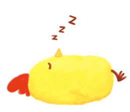 Chicken Joy in working day sticker #6318109