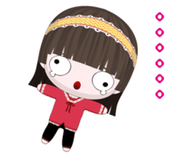 QQ Girl Lili (Common Chinese) sticker #6319232