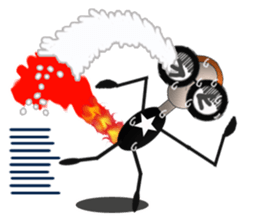 glasses girl Lyn-chan4  ver.tears sticker #6319658