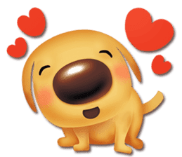 Happy Dog & NigNig sticker #6319738